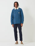 Carhartt-WIP Fairmount Coat - Preußisch Blau Rigid