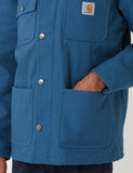 Carhartt-WIP Fairmount Coat - Preußisch Blau Rigid