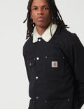 Carhartt-WIP Fairmount Mantel - Schwarz Rigid