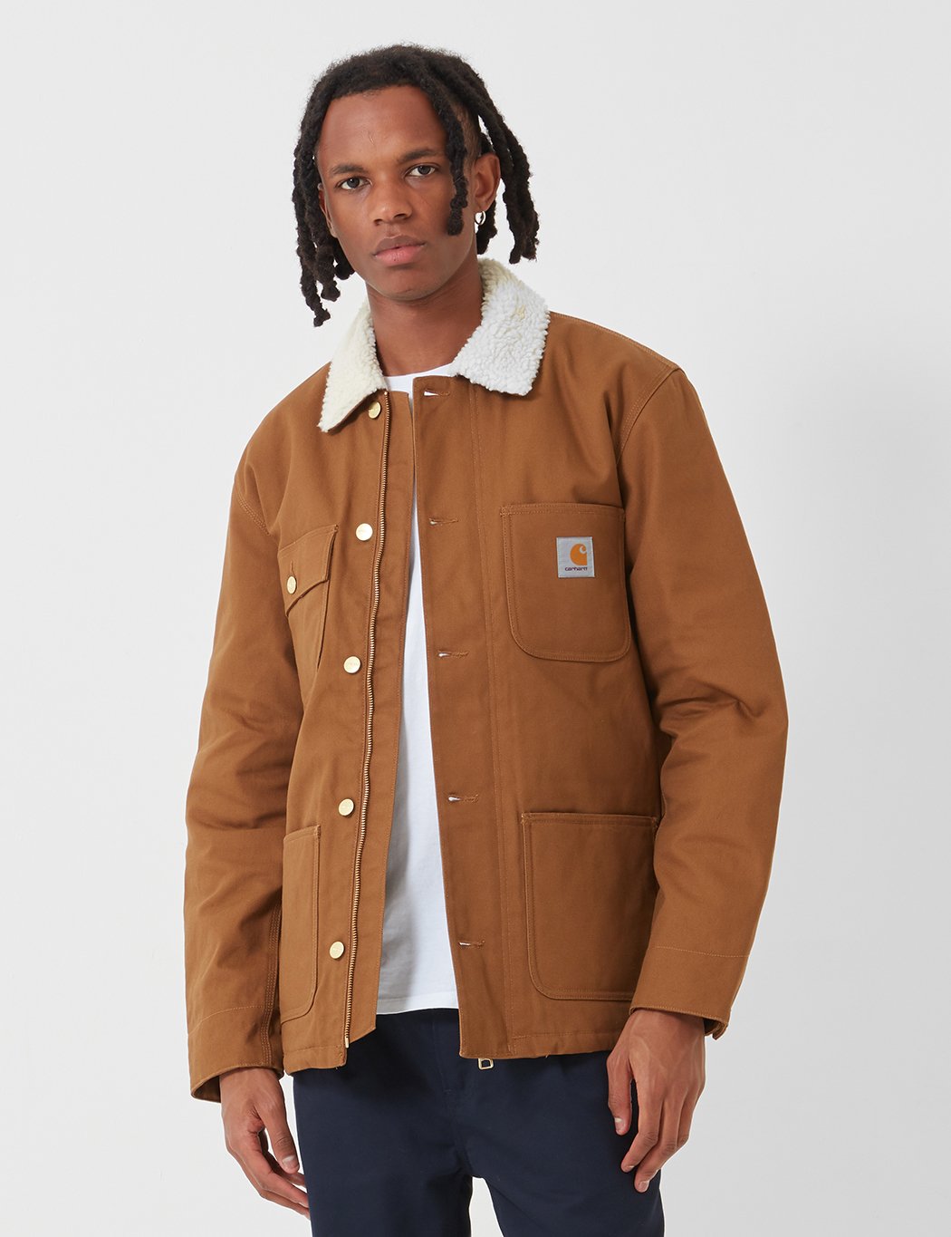 Carhartt-WIP Fairmount Coat - Hamilton Brown Rigid