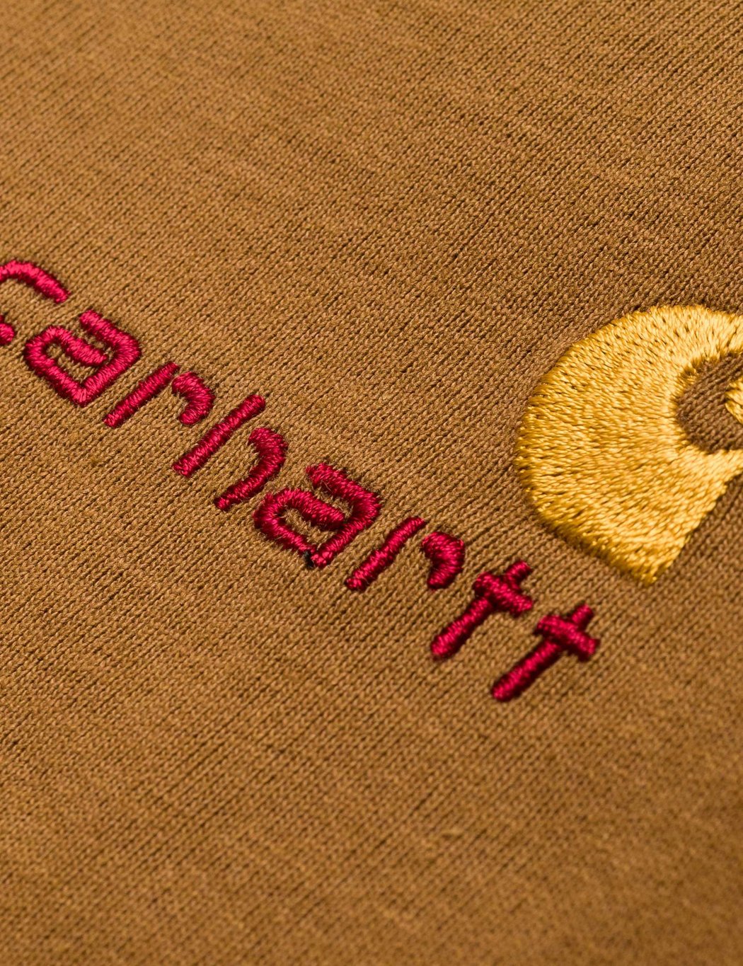 Carhartt-WIP amerikanischen Skript-T-Shirt - Hamilton Brown