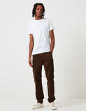 Carhartt-WIP Verein Hose-Hose (Corduroy) - Tabak Brown