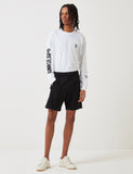 Carhartt-WIP Chase Sweat-Shorts - Schwarz