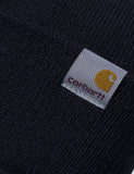 Carhartt-WIP Stratus Low Strickmütze - Dark Navy Blau