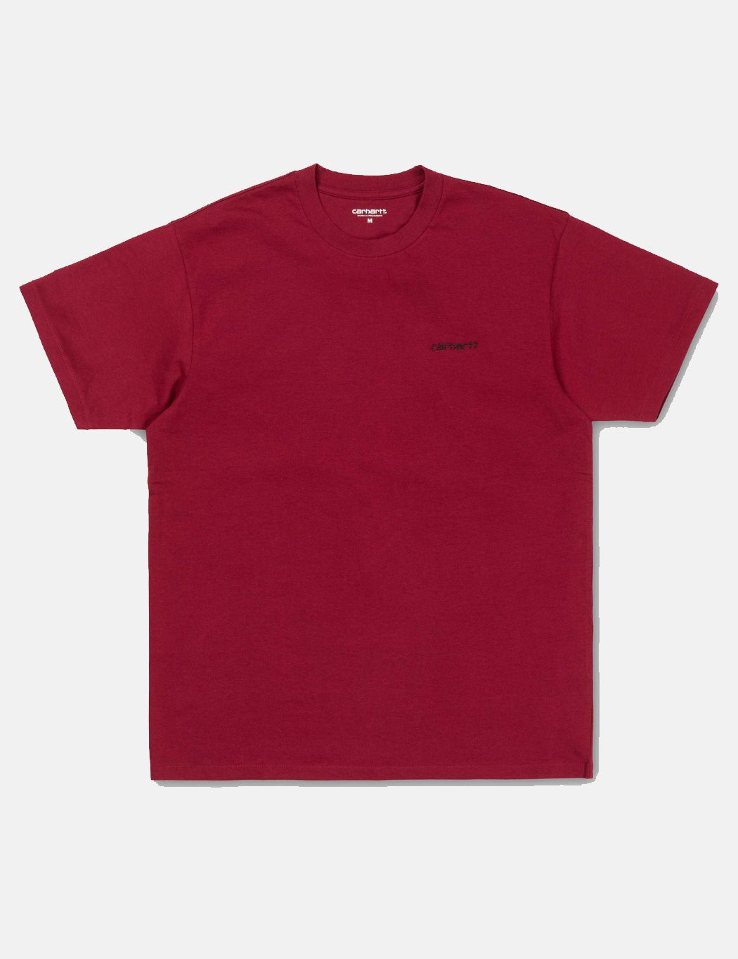 Carhartt-WIP Script Stickerei T-Shirt - Mulberry
