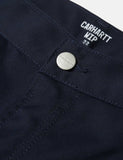 Carhartt-WIP Abbott Pant 'Denison Twill' (Tapered Fit) - Dark Navy Rinsed