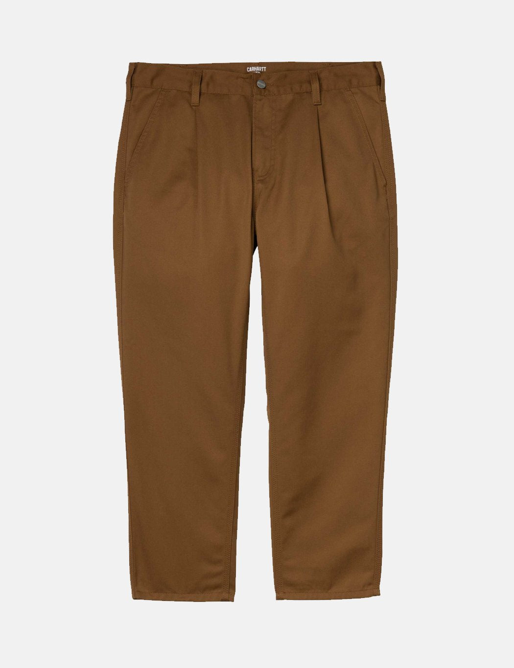 Carhartt-WIP Abbott Pant 'Denison Twill' (Tapered Fit) - Hamilton Brown Rinsed