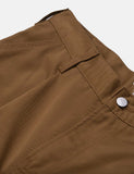 Carhartt-WIP Abbott Pant 'Denison Twill' (Tapered Fit) - Hamilton Brown Rinsed