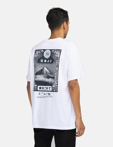 Edwin Von Mt. Fuji T-Shirt - Weiß