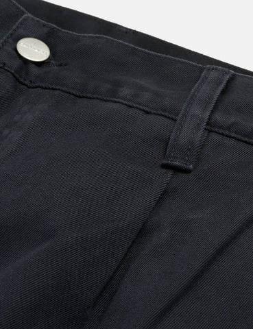 Carhartt-WIP Abbott Pant 'Millington Twill' (Tapered Fit) - Dark Navy Blue Stone Washed