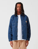 Carhartt-WIP Chalk Hemd Jacke (Regular-Fit) - Blau Rigid