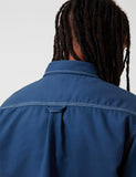 Carhartt-WIP Chalk Hemd Jacke (Regular-Fit) - Blau Rigid