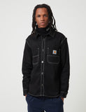 Carhartt-WIP Chalk Hemd Jacke (Regular-Fit) - Schwarz Rigid