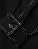 Carhartt-WIP Chalk Hemd Jacke (Regular-Fit) - Schwarz Rigid