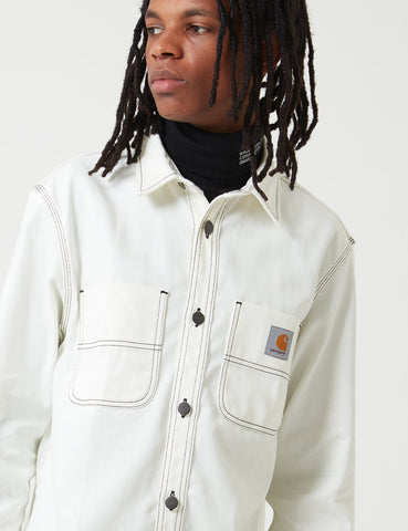 Carhartt-WIP Chalk Hemd Jacke (Regular-Fit) - Wax Starre