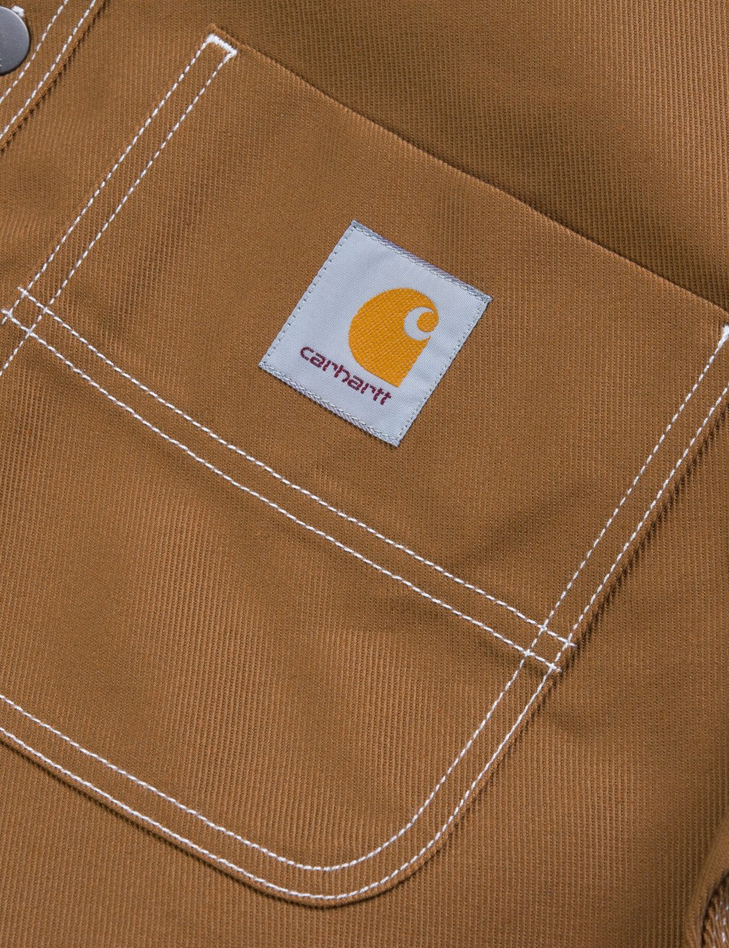 Carhartt-WIP Chalk Hemd Jacke (Regular-Fit) - Hamilton Brown