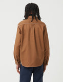 Carhartt-WIP Chalk Hemd Jacke (Regular-Fit) - Hamilton Brown