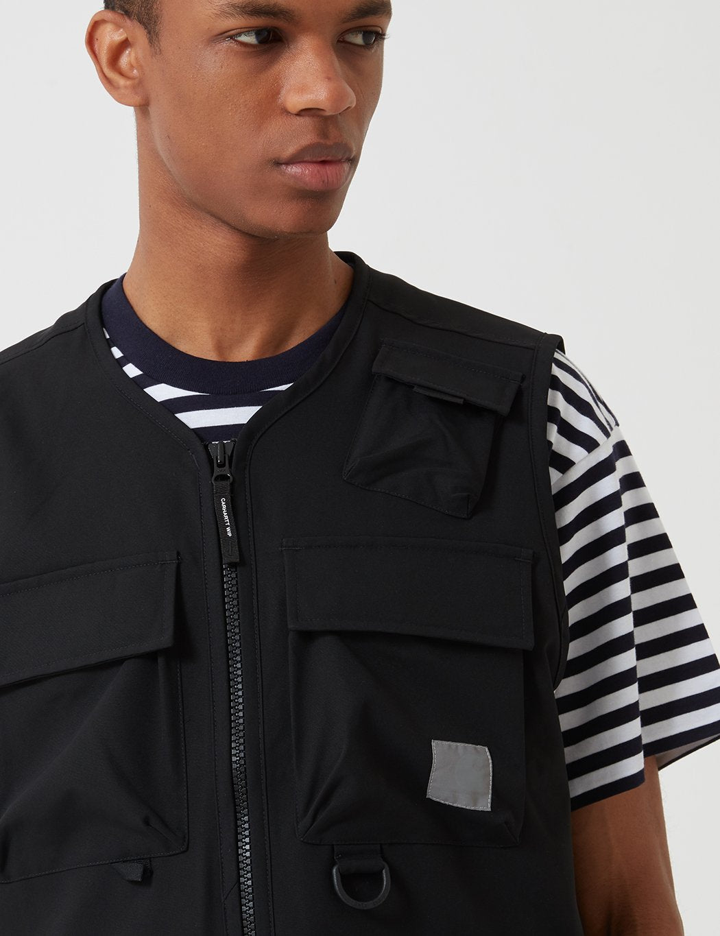Carhartt-WIP Elmwood Vest (Stretch) - Schwarz