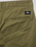 Edwin ED-55 Chino (Regular Tapered) - Militärgrün Rinsed