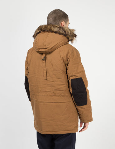 Carhartt-WIP Trapper Parka - Hamilton Braun / Schwarz