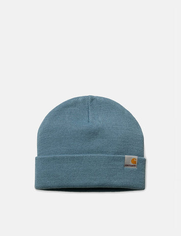 Carhartt-WIP Stratus Low Strickmütze - Mossa Blau