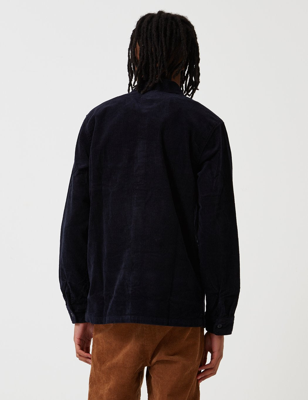 Carhartt-WIP Langarm Swinton Shirt - Dark Navy Blau