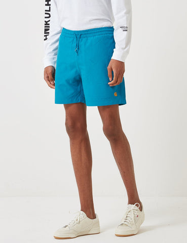 Carhartt-WIP Chase Badeshorts - Pizol Blau