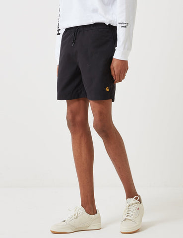 Carhartt-WIP Chase Badeshorts - Schwarz