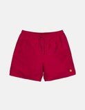 Carhartt-WIP Chase Badeshorts - Cardinal Red