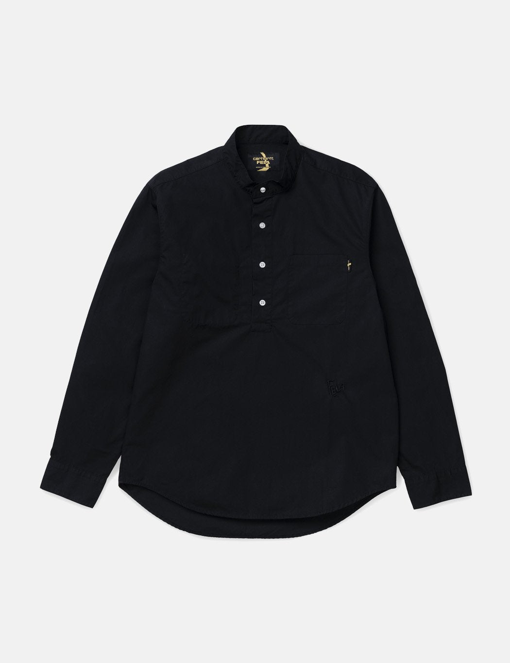 Carhartt-WIP x Fela Kuti Halb Placket Shirt - Schwarz