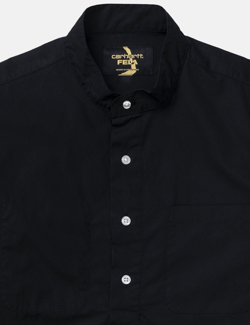 Carhartt-WIP x Fela Kuti Halb Placket Shirt - Schwarz
