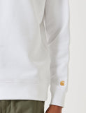 Carhartt-WIP Chase Sweatshirt - Weiß