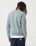 Carhartt-WIP Chase Sweatshirt - Klar Weiß