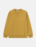 Carhartt-WIP Chase Sweatshirt - Raps- Gelb