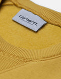 Carhartt-WIP Chase Sweatshirt - Raps- Gelb