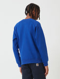 Carhartt-WIP Chase Sweatshirt - Donner Blau