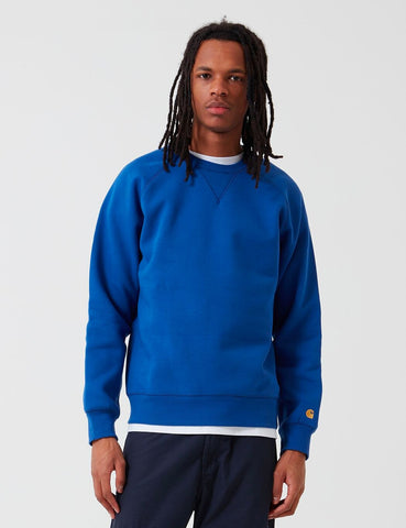 Carhartt-WIP Chase Sweatshirt - Submarine Blau