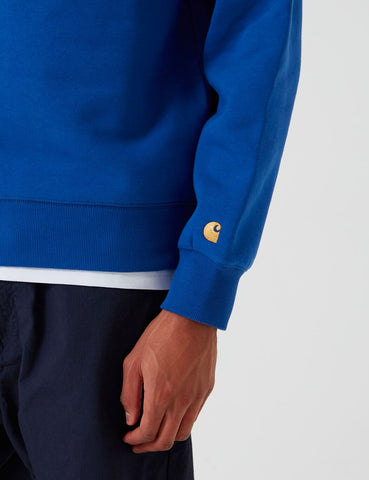 Carhartt-WIP Chase Sweatshirt - Submarine Blau