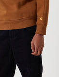 Carhartt-WIP Chase Sweatshirt - Hamilton Brown