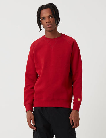 Carhartt-WIP Chase Sweatshirt - Explosion Red