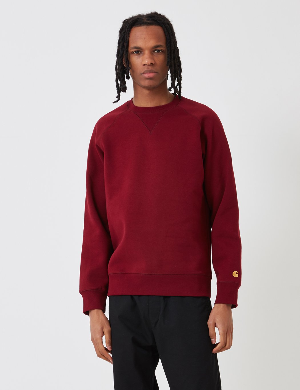 Carhartt-WIP Chase Sweatshirt - Cranberry Red