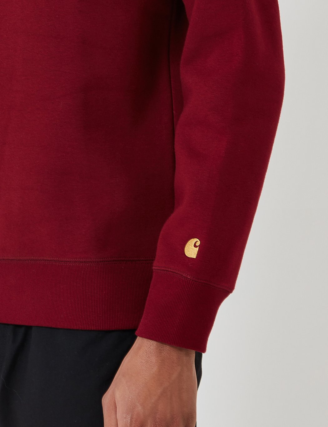 Carhartt-WIP Chase Sweatshirt - Cranberry Red