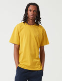 Carhartt-WIP Chase T-Shirt - Raps- Gelb