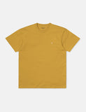 Carhartt-WIP Chase T-Shirt - Raps- Gelb