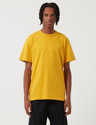 Carhartt-WIP Chase T-Shirt - Quitte Gelb