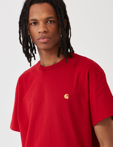 Carhartt-WIP Chase T-Shirt - Explosion Red