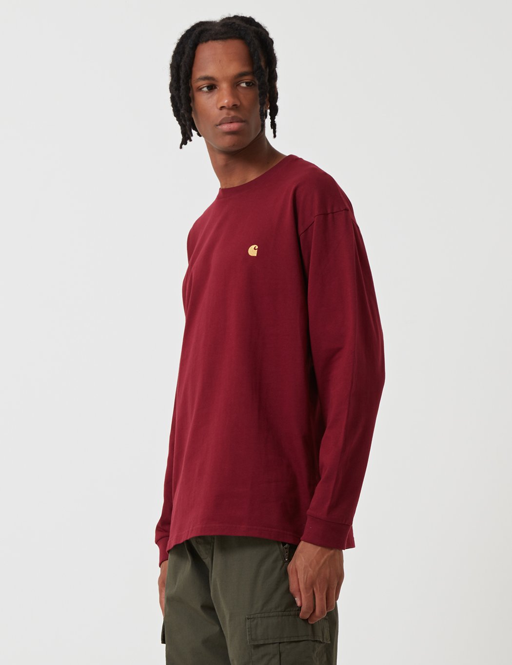 Carhartt-WIP Chase T-Shirt - Mulberry