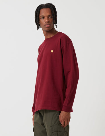 Carhartt-WIP Chase T-Shirt - Mulberry