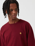 Carhartt-WIP Chase T-Shirt - Mulberry