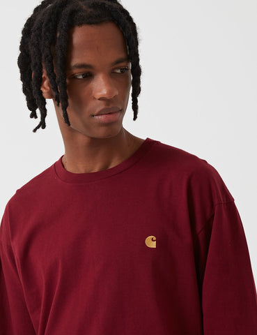 Carhartt-WIP Chase T-Shirt - Mulberry